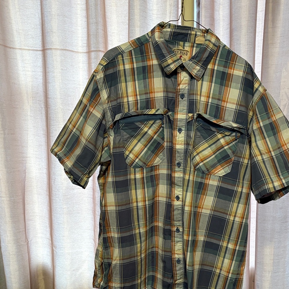 RedHead Multicolor Plaid Button Down Shirt